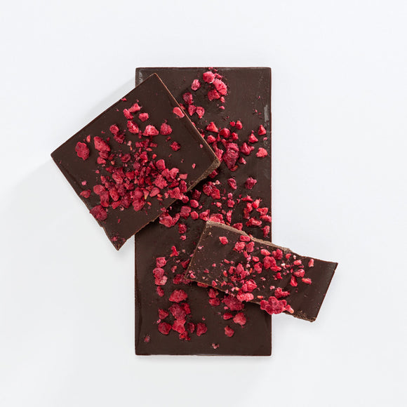 Charlotte Piper Raspberry Dark Chocolate 50g