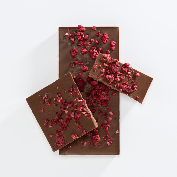 Charlotte Piper Raspberry Milk Chocolate 50g