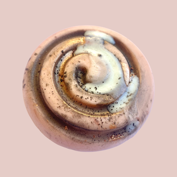 MIKO Cosmetics Cinnamon Swirl Body Soap Bar - Vegan