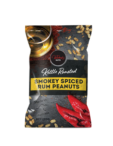 Wicked Nuts Smokey Spiced Rum Peanuts 120g