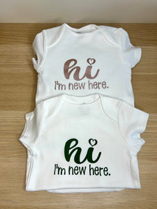 Baby Announcement Onesie