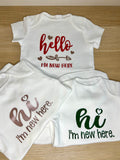 Baby Announcement Onesie