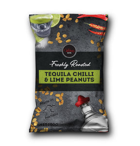 Wicked Nuts Tequila Chilli Lime Peanuts 120g